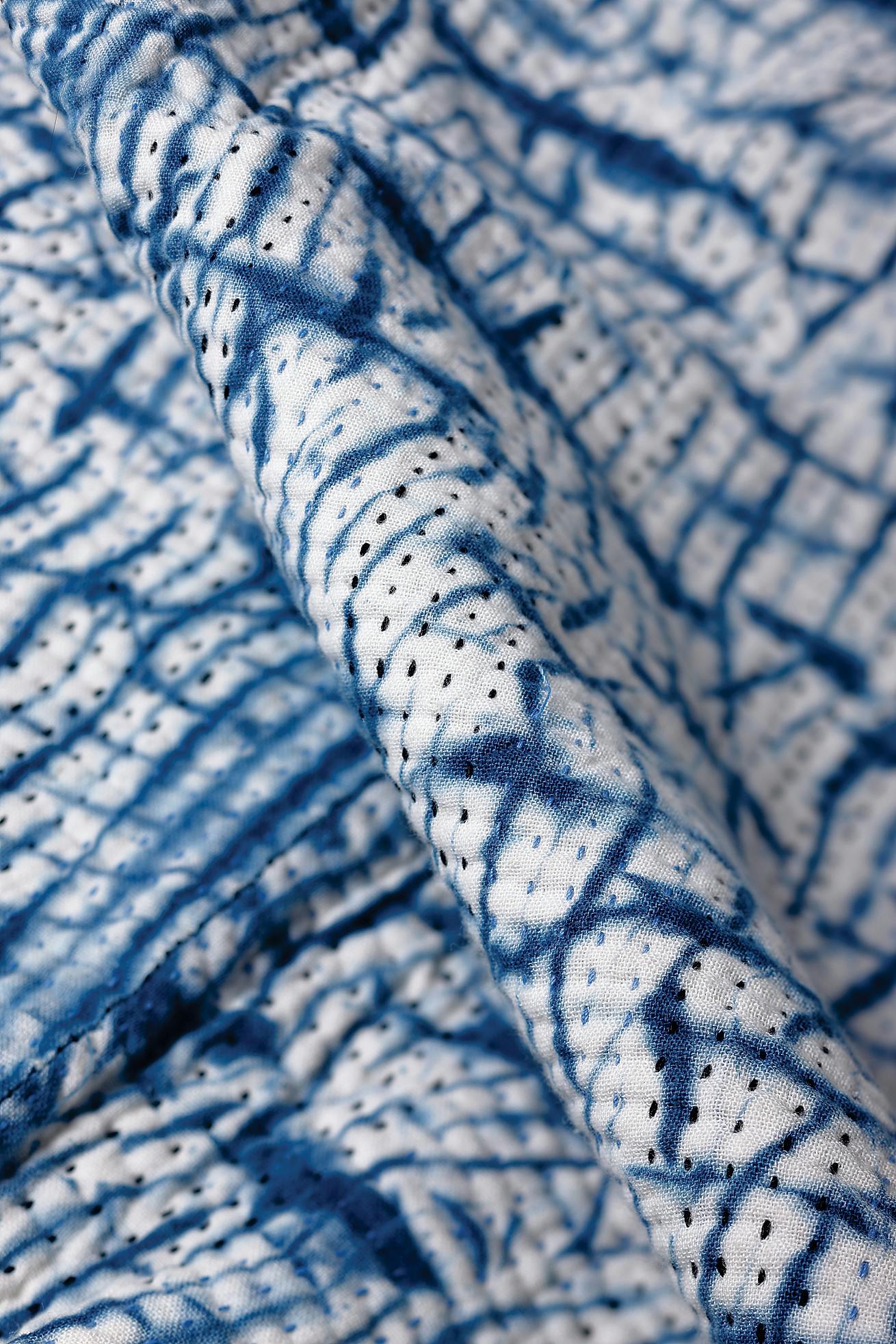 Shibori fabric by Living Blue