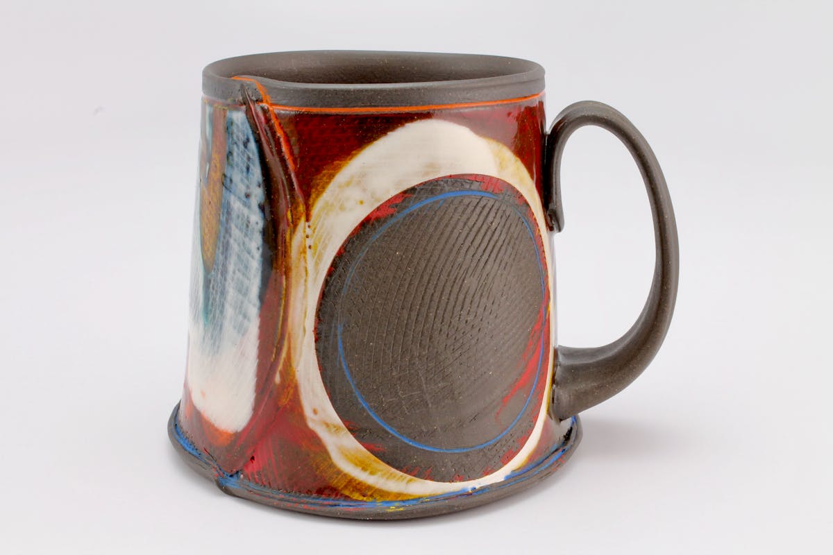 handcrafted ceramic mug