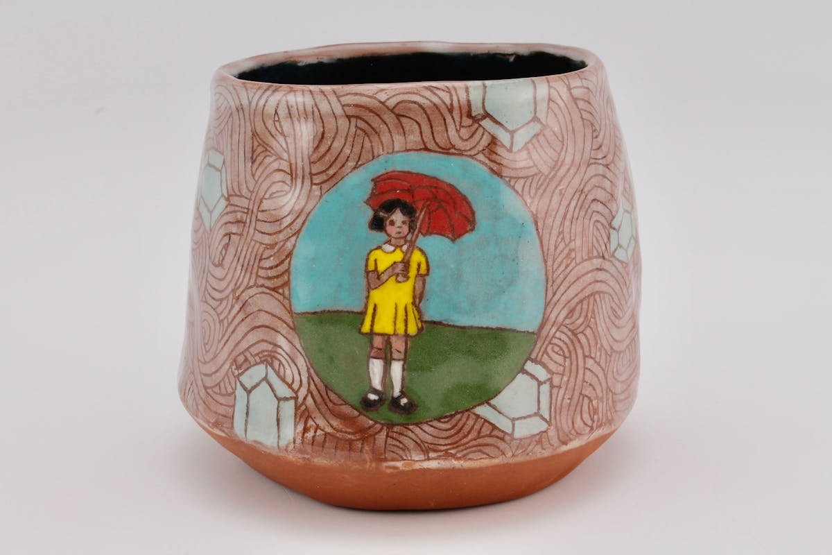 handcrafted ceramic mug