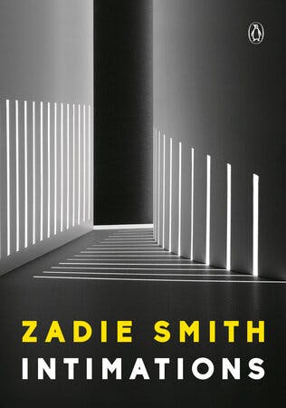 Cover of Intimations by Zadie Smith