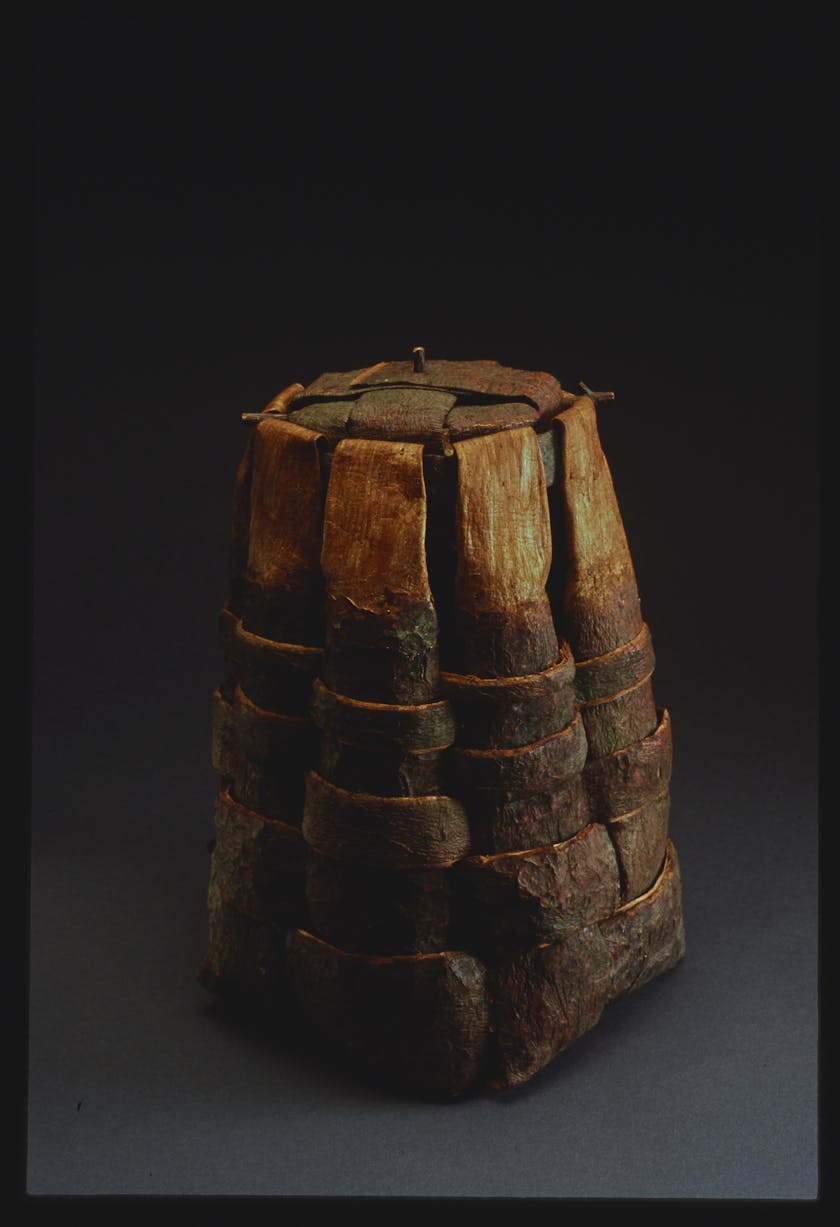 Pine Bark with Lid by Dorothy Gill Barnes