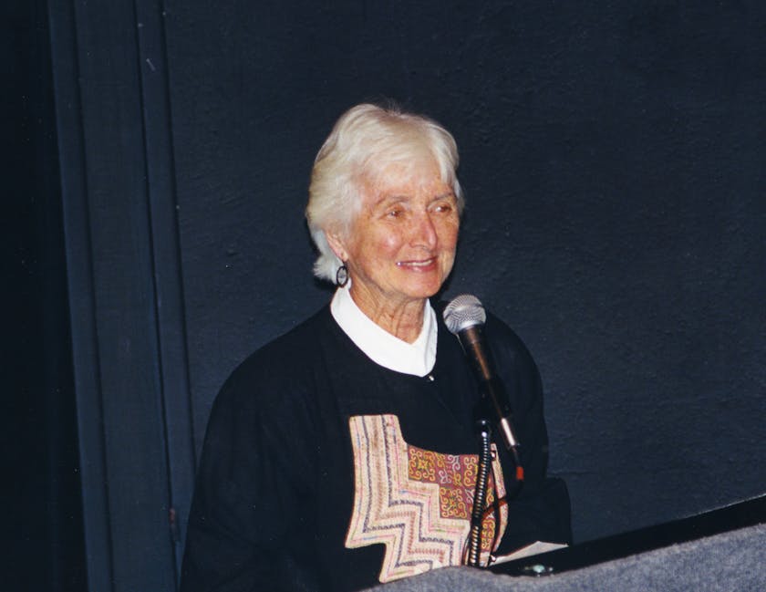 Portrait of Dorothy Gill Barnes in 1999