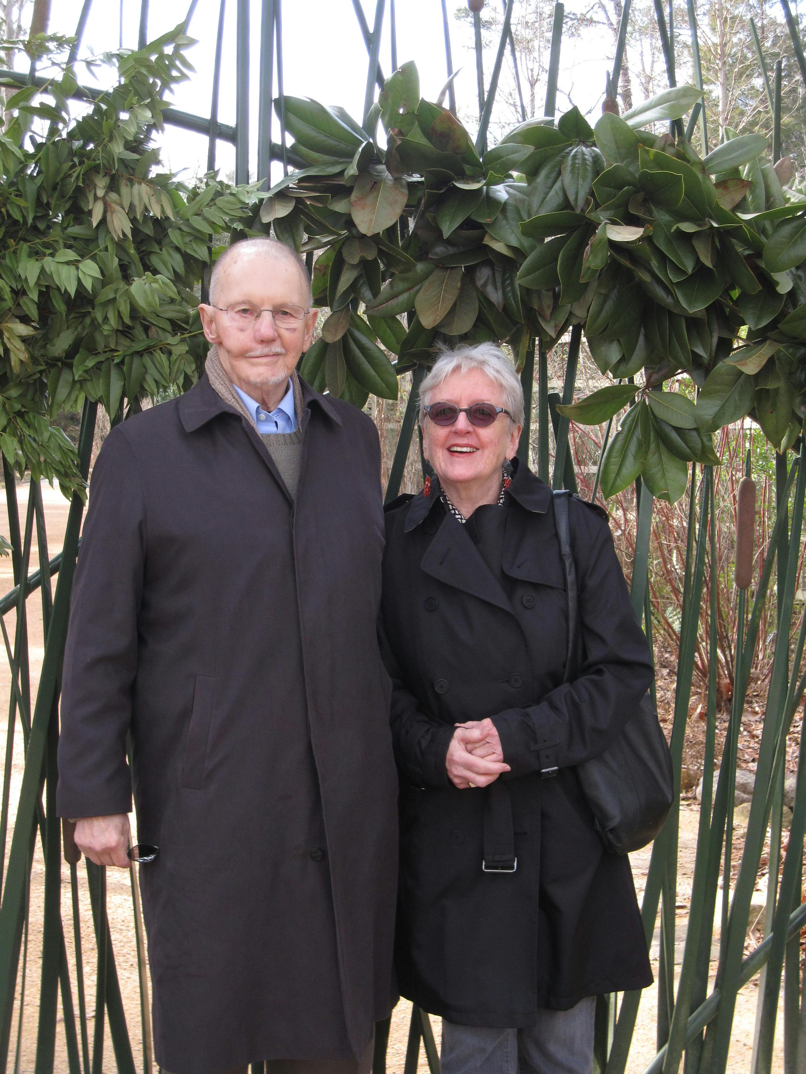 Lois Moran and Chuck Coates December 2009