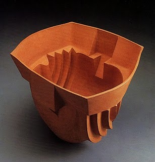 unglazed ceramic vessel by William Daley