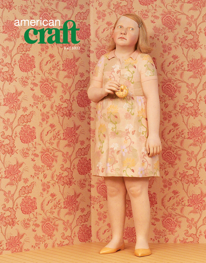 cover of the fall 2022 issue of American Craft magazine