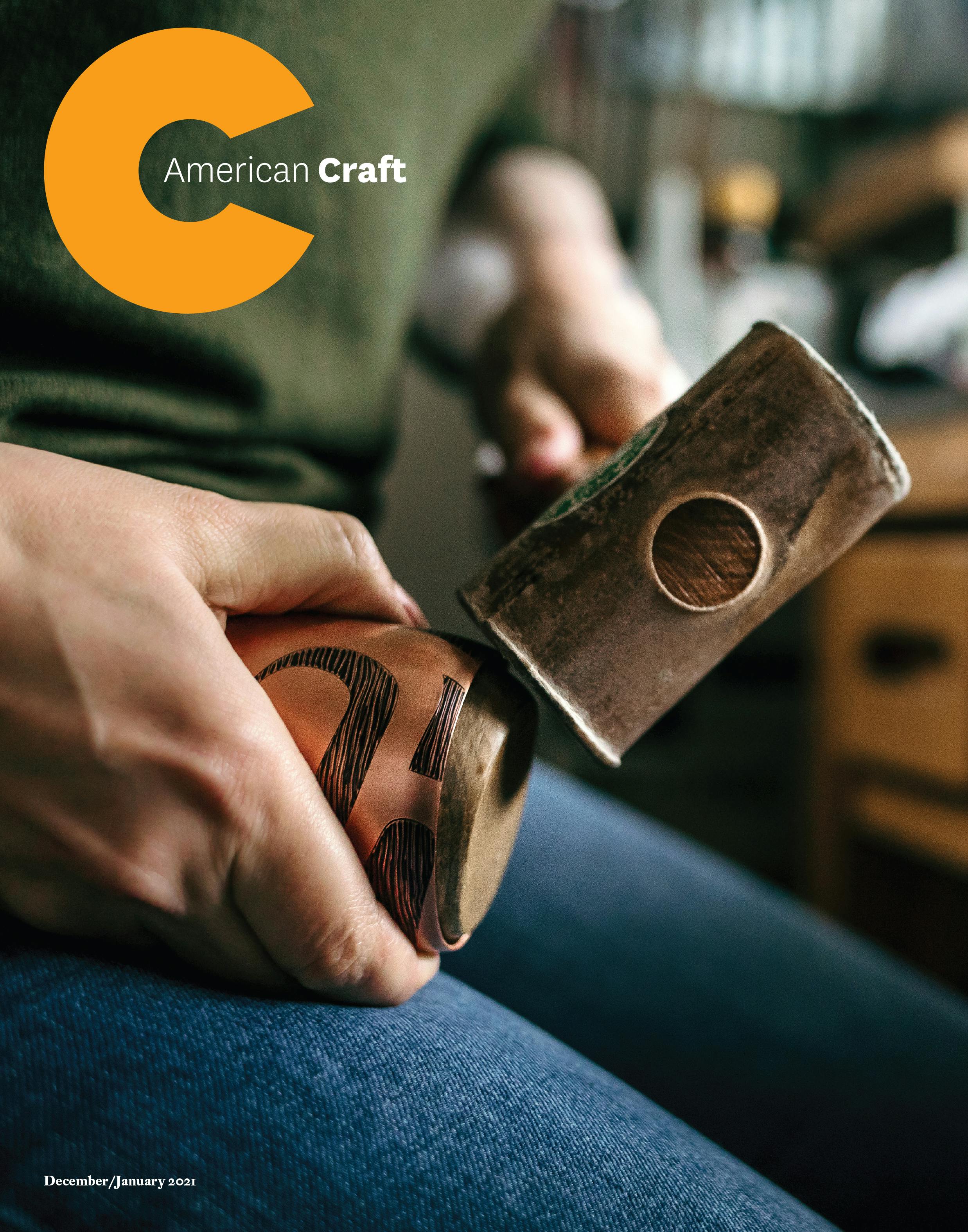 Cover of the Gift issue of American Craft