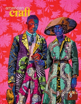 Cover of the Fall 2021 issue of American Craft magazine