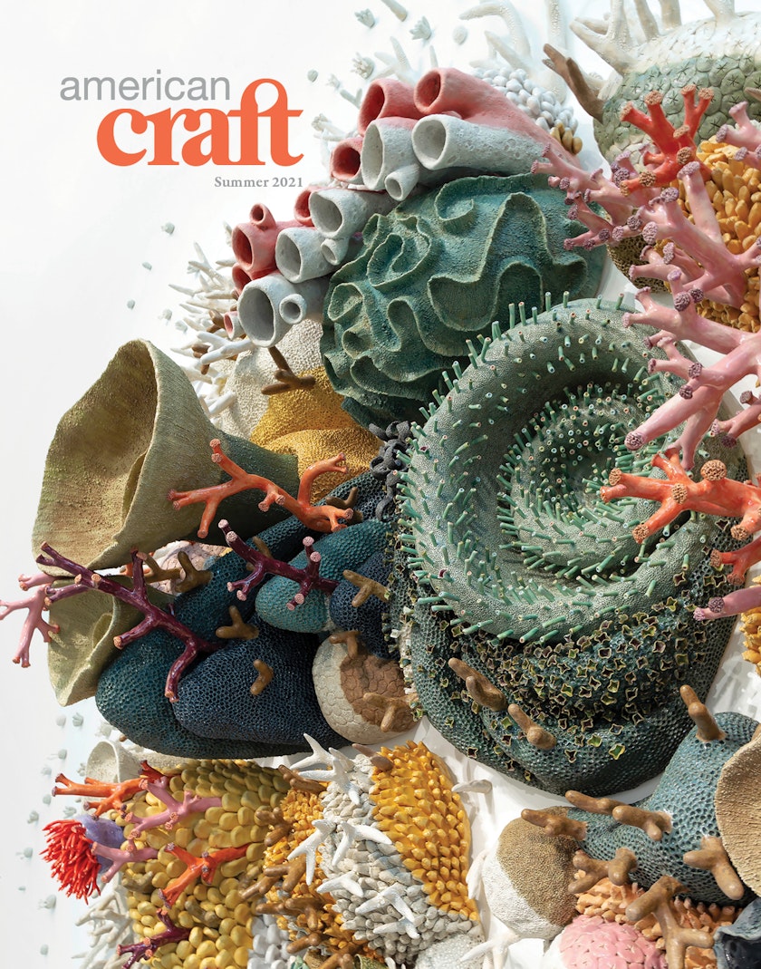 Cover of the Summer 2021 issue of American Craft
