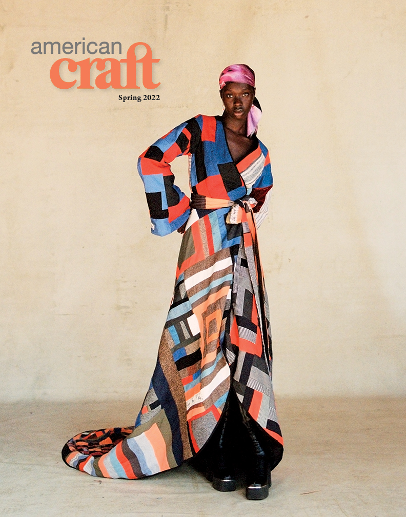 Cover of Spring 2022 issue of American Craft