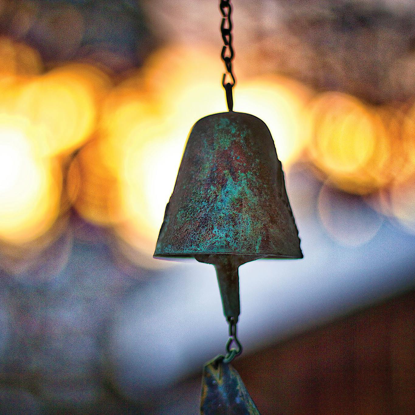 hand-poured bronze bell