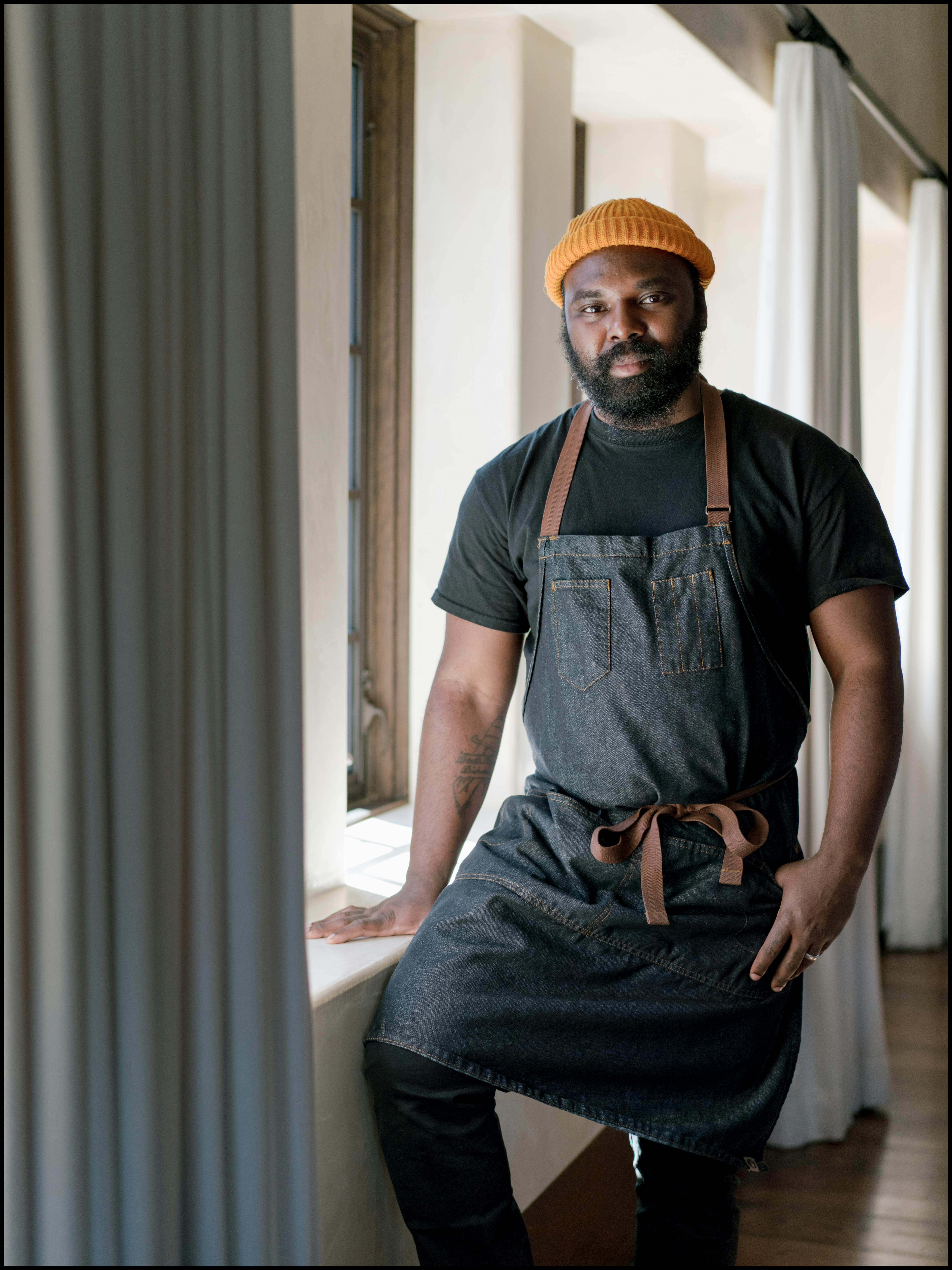 Portrait of Omar Tate from Fall 2021 American Craft Forum
